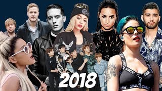 50 Songs On My Playlist 2018 [upl. by Llessur]