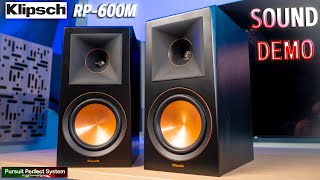 Klipsch RP600M SOUND DEMO amp REVIEW HiFi Speaker Group Mega Test 4  9 [upl. by Ahsyad882]