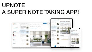 UpNote  A Super Note Taking App [upl. by Herrera]