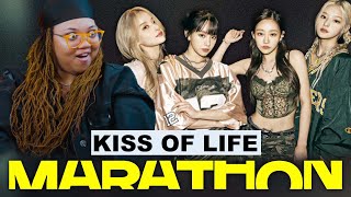 KISS OF LIFE  ALL Solos Bye My Neverland amp Shhh MVs  Reaction [upl. by Hcelemile]