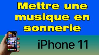 Mettre une musique préférée en sonnerie sur iPhone sansavec ordinateur [upl. by Kanter]