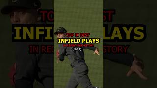 Top 10 Best INFIELD PLAYS In MLB HISTORY  Part 1 [upl. by Aw]