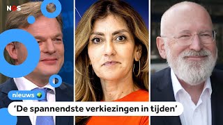 Wie is de favoriet tijdens de Tweede Kamerverkiezingen [upl. by Aleak]