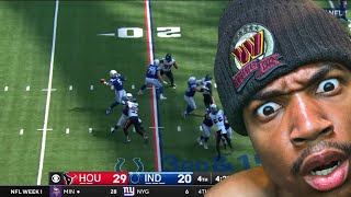 THIS GAME WAS TURNT Houston Texans vs Indianapolis Colts  NFL 2024 Week 1 Game Highlights [upl. by Avevoneg]