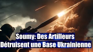 Soumy Des Artilleurs Détruisent une Base Ukrainienne [upl. by Yedrahs]