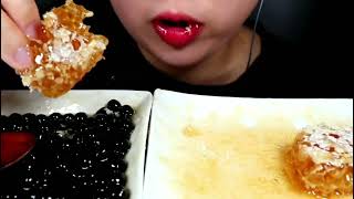 peace love 😍 asmr asmrsounds asmrvideo honey nature satisfying l honey bee asmr 1 food [upl. by Mccafferty]