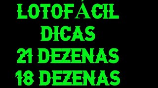 LOTOFÁCIL 3219  17 MILHÃO  DICAS E ANÁLISES DO 3219  18 E 21 DEZENAS PARA FAZER DESDOBRAMENTOS [upl. by Lareneg826]