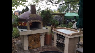 Detailed Wood Fired Pizza Oven Build How Why Cost and Resources [upl. by Audras336]