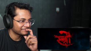 Stree 2 Trailer • Reaction [upl. by Sokairyk]