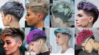 Fresh undercut pixie hair stylestrendy undercut pixie hair styles [upl. by Odlavso]