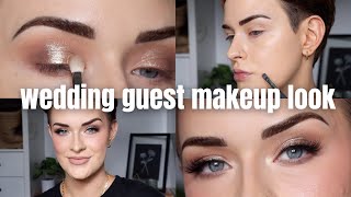 Wedding Guest Makeup Look  Filmed closeup and in natural light [upl. by Alyworth308]