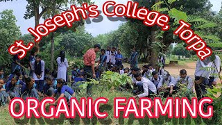 ORGANIC FARMING CLASS ST JOSEPH COLLEGE TORPA  AGRICULTUREFARMING [upl. by Ylebmik]