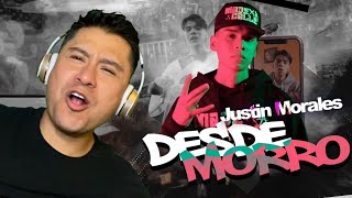 PRIMERA VEZ REACCIONANDO A Justin Morales  Desde Morro Official Video [upl. by Raddi]