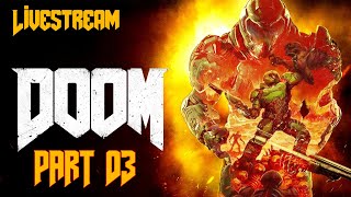 Doom 2016 in 2024  1080p Vulkan GeForce RTX 4070 Ultra Max Settings  No Commentary  Part 3 [upl. by Ylime]