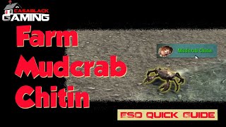 ESO Mudcrab Chitin Farming Chitinous Foes Endeavor Locations Quick Guide [upl. by Pavlish]