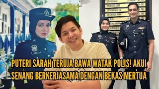 PUTERI SARAH TERUJA JADI POLIS ANDI ARSYIL KATA TANGKAP LAH AKU🤣🤣 [upl. by Lashar]