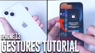 iPhone 13 Gestures Tutorial  How to use swipe gestures on your iPhone 13 [upl. by Nyltac368]