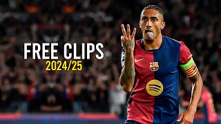 Raphinha ► Free Clips ● Skills amp Goals 2025 [upl. by O'Conner616]