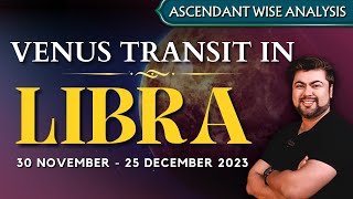 For All Ascendant  Venus Transit in Libra  30th November 25th December 2023  Analysis by Punneit [upl. by Marie-Ann]