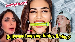 KRITI SANON COPYING HAILEY BIEBERS BEAUTY BRAND RHODE BOLLYWOOD CELEBRITIES amp THEIR BRANDS [upl. by Yerfoeg]