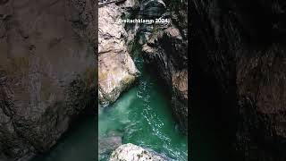 deutschland travel germany waterfall river nature mountains shorts short германия canyon [upl. by Mastrianni328]