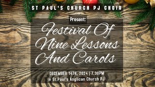 Service of 9 Lessons amp Carols December 14 2024 [upl. by Nylloh503]