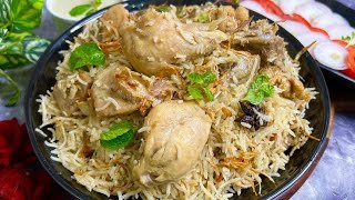 CHICKEN YAKHNI PULAO RECIPE 👩‍🍳  YAKHNI PULAO BANANE KA TREEKA  ASMR  MUKBANG VIDEO  COOKING [upl. by Daffie]