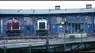 Abriß des Lokschuppens in Plattling 1985BR Bericht [upl. by Alyakam]