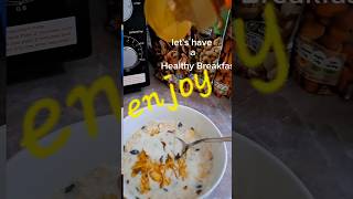 Healthy Breakfast 5 Minutes Porridge With Nuts And Honey health diet food grandmaroutines4325 [upl. by Raseta]