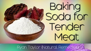 Baking Soda to Tenderize Meat [upl. by Collyer]