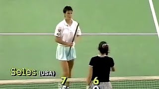 Monica Seles vs Julie HalardDecugis 1996 Australian Open R3 Highlights [upl. by Pedrotti286]