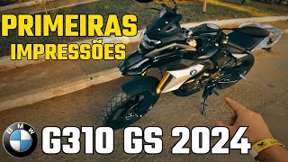 As primeiras impressões a bordo da BMW G310 GS [upl. by Ermin]