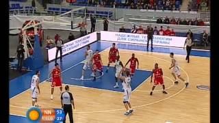 Nizhny Novgorod vs Nymburk Highlights 07102012 [upl. by Tdnaltroc]