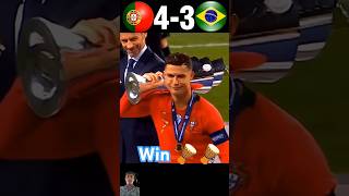 Portugal Vs Brazil final match 😲 shortsfootballportugalworldcup worldcupportugalvsuruguayfifa [upl. by Nossaj]