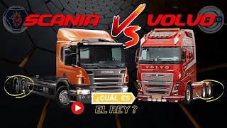 ¡Batalla Épica Scania vs Volvo ¿Quién Reinará en la Carretera [upl. by Aneloaup890]