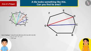 Area of a polygon  Part 12  English  Class 8 [upl. by Ahseuqram]