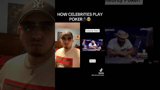 CELEBRITY POKER♣️😎🔥 subscribe poker funny roadto100k [upl. by Jat]