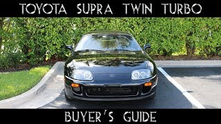 Toyota Supra Buyers GuideMustKnow Info [upl. by Bearce479]