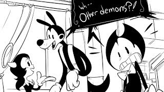 Bendy and The Ink Machine Other Demons BATIM Comic Dub [upl. by Erlandson]