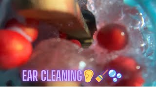 ASMR Ear cleaning 👂🫧🧹 relaxing [upl. by Andria154]