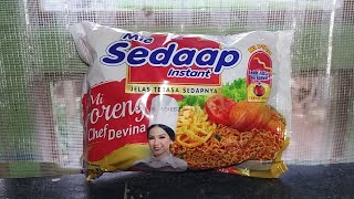 Review Produk 3082  Mie Sedaap Rasa Mie Goreng Ala Chef Devina [upl. by Ajdan]