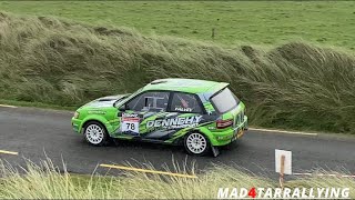 Kerry Winter Stages Banna Beach Rally 2021 Mark O’Leary amp Peter Falvey  Toyota Starlet [upl. by Norman]