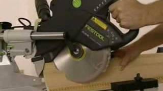 FESTOOL KAPEX Sliding compound mitre saw [upl. by Kamillah816]