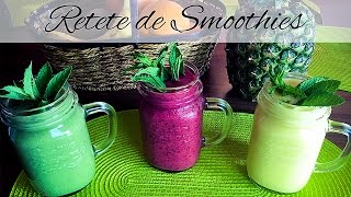 RETETE DE SMOOTHIES SANATOASE  Healthy Smoothies HD [upl. by Radmen]