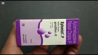 XylomistP Nasal Drops  Xylometazoline Nasal Drops Ip Uses  Xylomist P Nasal Drops Uses Benefits [upl. by Etnod]