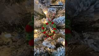 Christmas CraftsChristmas Decorations IdeasPaper Craft trendingreels goviral viralvideos craft [upl. by Whiffen791]