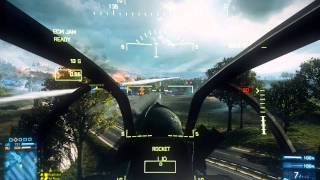 Part 1 Battlefield 3  AH1Z Viper Gameplay [upl. by Atnohs]