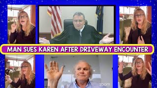 ENTITLED KAREN SUED AFTER DOGS ATTACK MANS CAR  JUDGE NOT BUYING MELODRAMATIC DEFENSE [upl. by Koball]