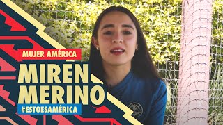 Mujeres en el Club América Miren Merino [upl. by Connolly]