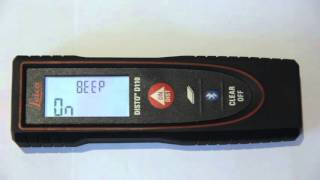 How to use Laser distance meter disto D110 [upl. by Kwarteng]